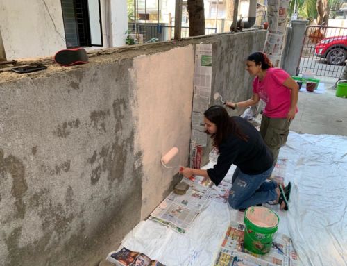 Beautifying our School at Khar