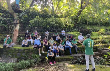 Composting activity at Shantivan