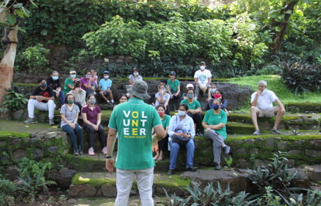 Composting activity at Shantivan