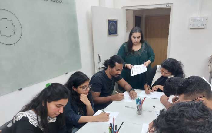 Building our Center Through Mandala Art