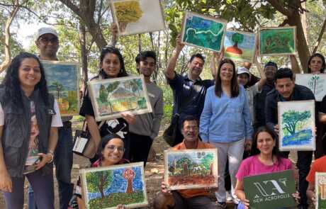 Painting in the Park with Purnima Sampat 1